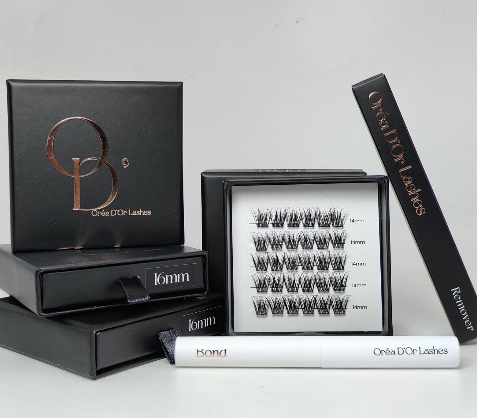 Lash refill - Single length lash clusters for professional DIY results at home
