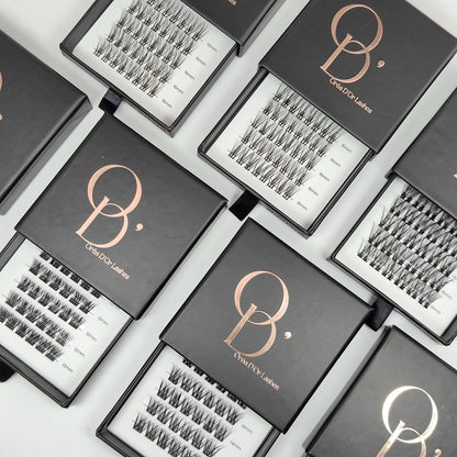 Lash refill collection - Premium single length DIY lash extension refills
